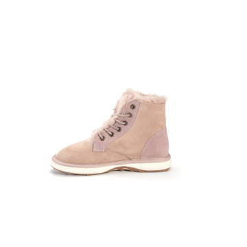 Platform Twinface Sheepskin Lace-up Warmly Casual Boots